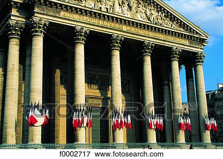 France, Paris, The Pantheon View Large Photo Image Stock Photo - France, Paris, The Pantheon. Fotosearch