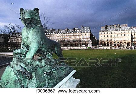 France, Paris, Tuileries Gardens View Large Photo Image Stock Photo - France, Paris, Tuileries Gardens. Fotosearch