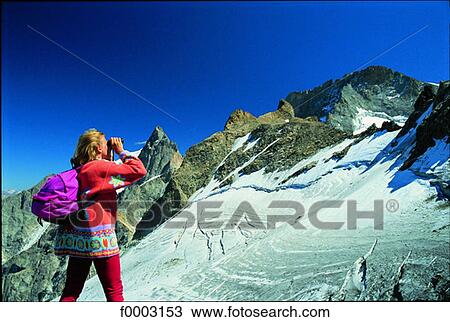 France, Alps, La Grave and Massif of La Meije View Large Photo Image Stock Image - France, Alps, La Grave and Massif of La Meije . Fotosearch