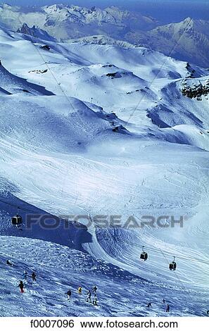 France, Alps, Val Thorens, mountain landscape View Large Photo Image Stock Photograph - France, Alps, Val Thorens, mountain landscape. Fotosearch
