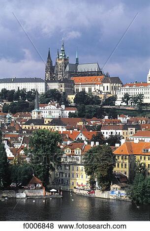 Stock Photo - Prague, St Guy cathedral. Fotosearch