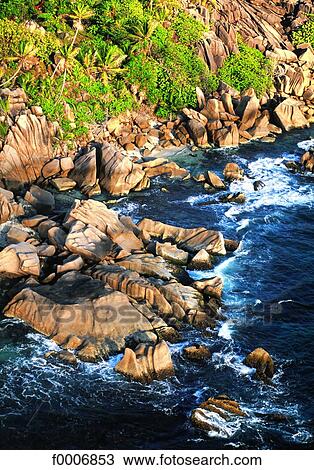 Seychelles, granite coast View Large Photo Image Stock Image - Seychelles, granite coast. Fotosearch