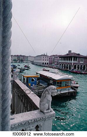 Stock Image - Italy, Venice, The Grand Canal. Fotosearch