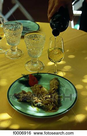 Stock Photograph - Italy, Venice, Typical dish. Fotosearch