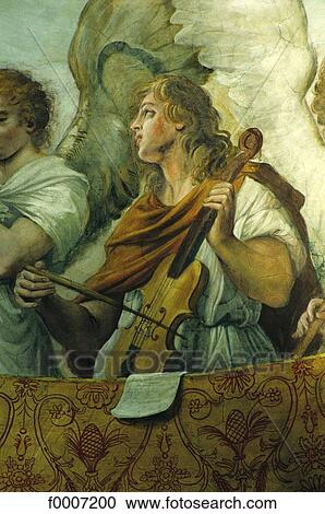 Italy, Rome, Angel musicians in San Gregorio oratory View Large Photo Image Stock Image - Italy, Rome, Angel musicians in San Gregorio oratory. Fotosearch