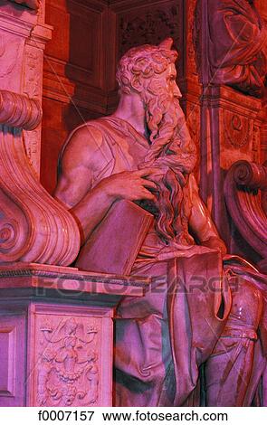 Stock Photo - Italy, Rome, Mausoleum of Jules II, San Pietro in Vincolo. Fotosearch