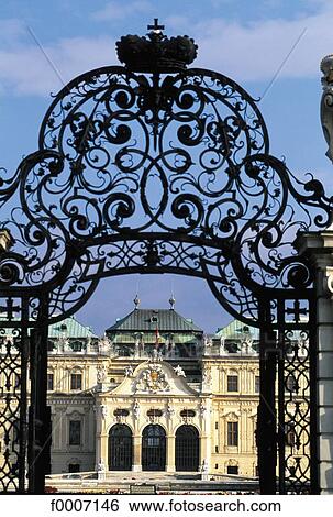 Vienna, Entrance gate to the Castle of Belevedere View Large Photo Image Stock Photograph - Vienna, Entrance gate to the Castle of Belevedere. Fotosearch