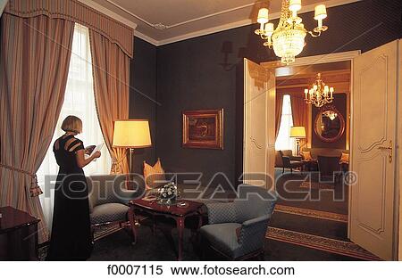 Stock Photography - Vienna, Sacher Hotel. Fotosearch