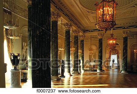 Russia, Saint Petersburg, Interior of the Pavlovsky Palce View Large Photo Image Stock Photo - Russia, Saint Petersburg, Interior of the Pavlovsky Palce. Fotosearch