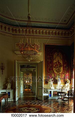 Stock Photo - Russia, Saint Petersburg, Interior view of the Pavlovsky Castle. Fotosearch