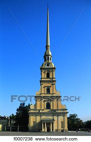 Russia, Saint Petersburg, Peter and Paul fortress arrow View Large Photo Image Stock Photo - Russia, Saint Petersburg, Peter and Paul fortress arrow. Fotosearch