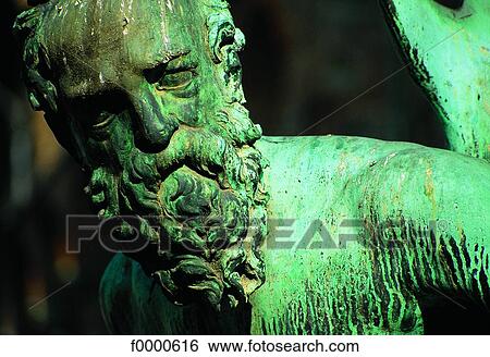 Italy, Florence, architecture detail of the fountain of Neptune View Large Photo Image Stock Photograph - Italy, Florence, architecture detail of the fountain of Neptune. Fotosearch