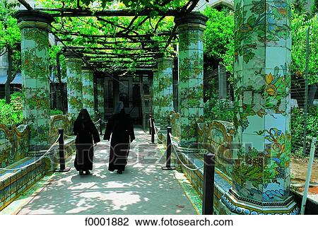 Stock Image - Italy, Naples, Santa Chiara. Fotosearch