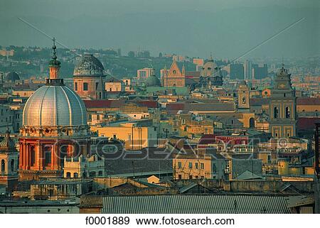 Italy, Naples View Large Photo Image Stock Photo - Italy, Naples. Fotosearch
