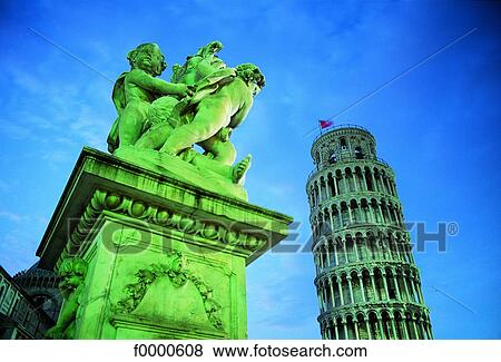 Italy, Tuscany, the Pisa Tower View Large Photo Image Stock Photo - Italy, Tuscany, the Pisa Tower. Fotosearch