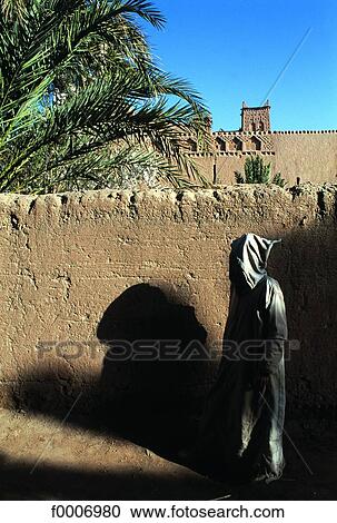 Morocco, Man wearing a djellaba View Large Photo Image Stock Image - Morocco, Man wearing a djellaba. Fotosearch