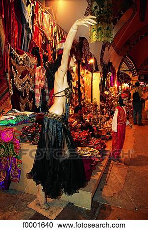 Stock Image - Turkey, Istanbul, market. Fotosearch