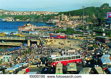 Turkey, Istanbul View Large Photo Image Stock Photography - Turkey, Istanbul. Fotosearch