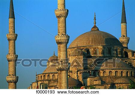 Stock Image - Turkey, Istanbul, the Blue Mosque. Fotosearch