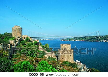 Turkey, Istanbul, the Bosporus View Large Photo Image Stock Photograph - Turkey, Istanbul, the Bosporus. Fotosearch