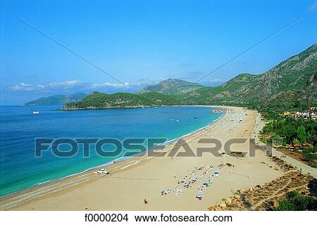 Turkey, Oludeniz View Large Photo Image Picture - Turkey, Oludeniz. Fotosearch