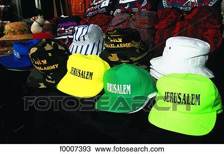 Jerusalem, Cap stall View Large Photo Image Stock Image - Jerusalem, Cap stall. Fotosearch