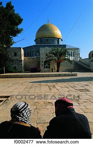 Jerusalem, Mosque View Large Photo Image Stock Photo - Jerusalem, Mosque. Fotosearch