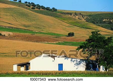 Stock Image - Spain, Andalusia, Countryside. Fotosearch