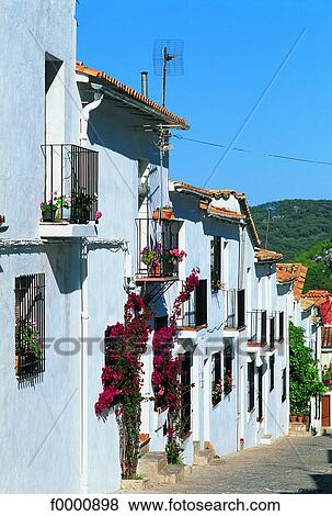 Spain, Andalusia, Grazalema View Large Photo Image Stock Photo - Spain, Andalusia, Grazalema. Fotosearch