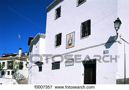 Spain, Andalusia, Grenade, the Albaicin View Large Photo Image Stock Photo - Spain, Andalusia, Grenade, the Albaicin. Fotosearch