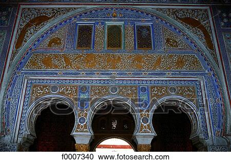 Spain, Andalusia, Seville, Alcazar View Large Photo Image Stock Image - Spain, Andalusia, Seville, Alcazar. Fotosearch