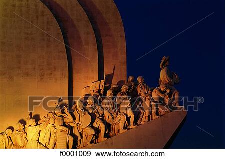Stock Photo - Portugal, Lisbon, Monument to the Discoverers. Fotosearch