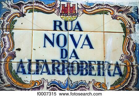 Portugal, Lisbon, Rua nova da Alfarrobeira at Cascais View Large Photo Image Stock Photography - Portugal, Lisbon, Rua nova da Alfarrobeira at Cascais. Fotosearch