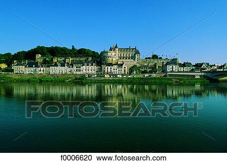 Stock Image - France, Loire valley, Amboise castle. Fotosearch