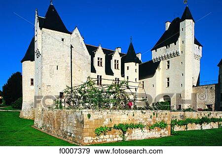 France, Loire valley, castle of Riveau View Large Photo Image Stock Photo - France, Loire valley, castle of Riveau. Fotosearch