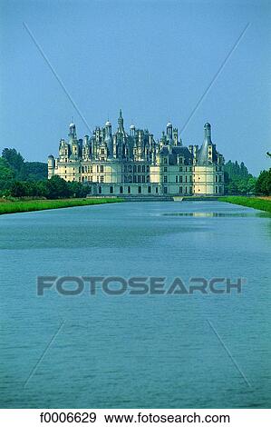 France, Loire valley, Chambord castle View Large Photo Image Stock Photo - France, Loire valley, Chambord castle. Fotosearch