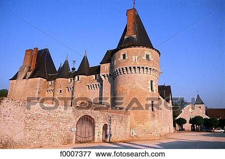 France, Loire valley, Fougeres castle View Large Photo Image Stock Photo - France, Loire valley, Fougeres castle. Fotosearch