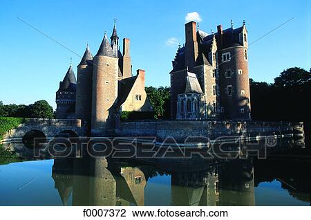France, Loire valley, The Moulin castel View Large Photo Image Stock Image - France, Loire valley, The Moulin castel. Fotosearch