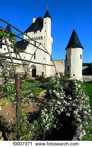 France, Loire valley, The Riveau castel View Large Photo Image Stock Image - France, Loire valley, The Riveau castel. Fotosearch