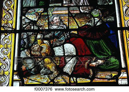 France, Loire valley, Valmer castle, stained-glass window View Large Photo Image Stock Photograph - France, Loire valley, Valmer castle, stained-glass window. Fotosearch