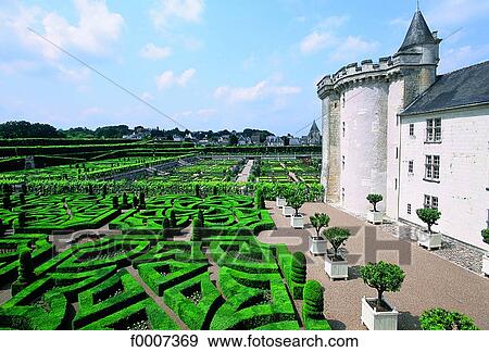 France, Loire valley, Villandry gardens View Large Photo Image Stock Photo - France, Loire valley, Villandry gardens. Fotosearch