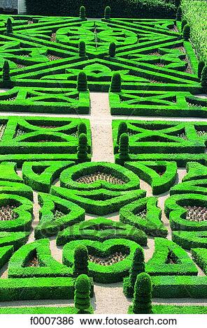 France, Loire valley, Villandry gardens View Large Photo Image Stock Photograph - France, Loire valley, Villandry gardens. Fotosearch