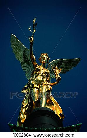 Picture - Germany, Munich, Peace Angel. Fotosearch