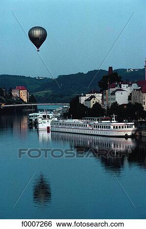 Germany, Passau, Danube river View Large Photo Image Stock Photograph - Germany, Passau, Danube river. Fotosearch