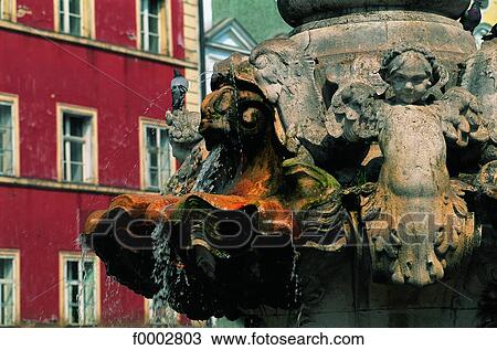 Germany, Passau, fountain View Large Photo Image Stock Image - Germany, Passau, fountain. Fotosearch