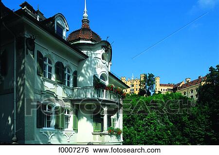 Germany, Schwangau, hunting lodge View Large Photo Image Stock Photograph - Germany, Schwangau, hunting lodge. Fotosearch