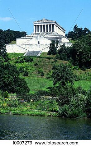 Stock Photo - Germany, The Wahlala, on the Danube River. Fotosearch