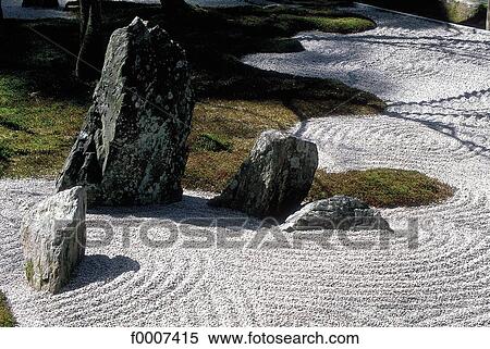 Japan, Fukuoka, zen garden at the Dazaifu temple View Large Photo Image Stock Photography - Japan, Fukuoka, zen garden at the Dazaifu temple. Fotosearch