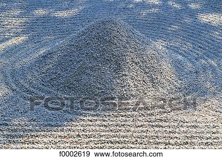 Japan, Kyoto, detail of zen garden View Large Photo Image Stock Photo - Japan, Kyoto, detail of zen garden. Fotosearch