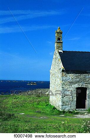 France, Brittany, Chapel near Tremazan View Large Photo Image Stock Photo - France, Brittany, Chapel near Tremazan. Fotosearch